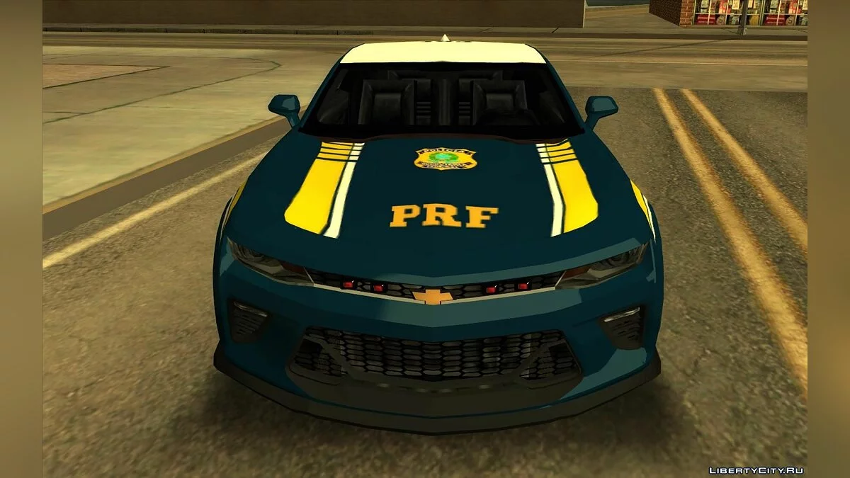 Chevrolet Camaro 2017 - Polisi (Gaya SA) V2 / GTA San Andreas
