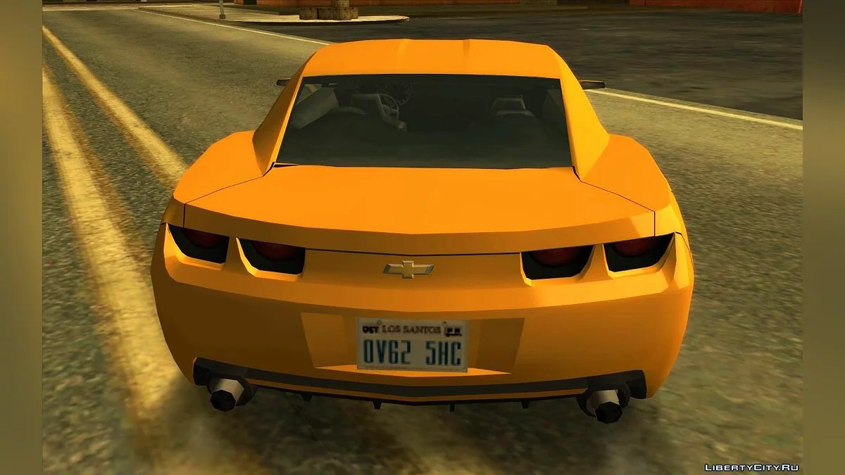 Chevrolet Camaro SS 2006 - Ditingkatkan (Gaya SA) V2 / GTA San Andreas