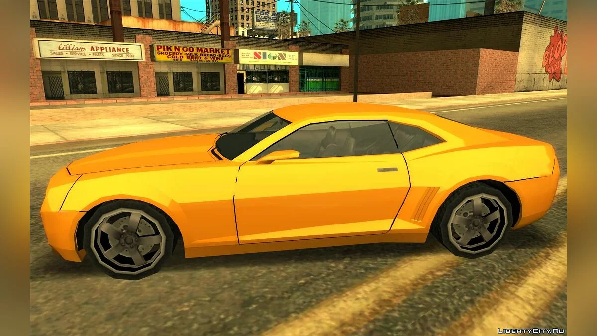 Chevrolet Camaro SS 2006 - Ditingkatkan (Gaya SA) V2 / GTA San Andreas