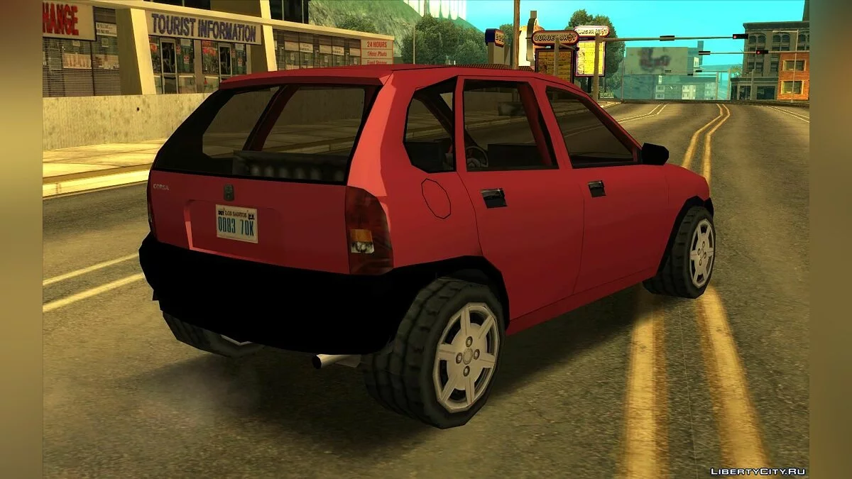 Chevrolet Corsa Hatch 2002 (SA Style) V3 / GTA San Andreas