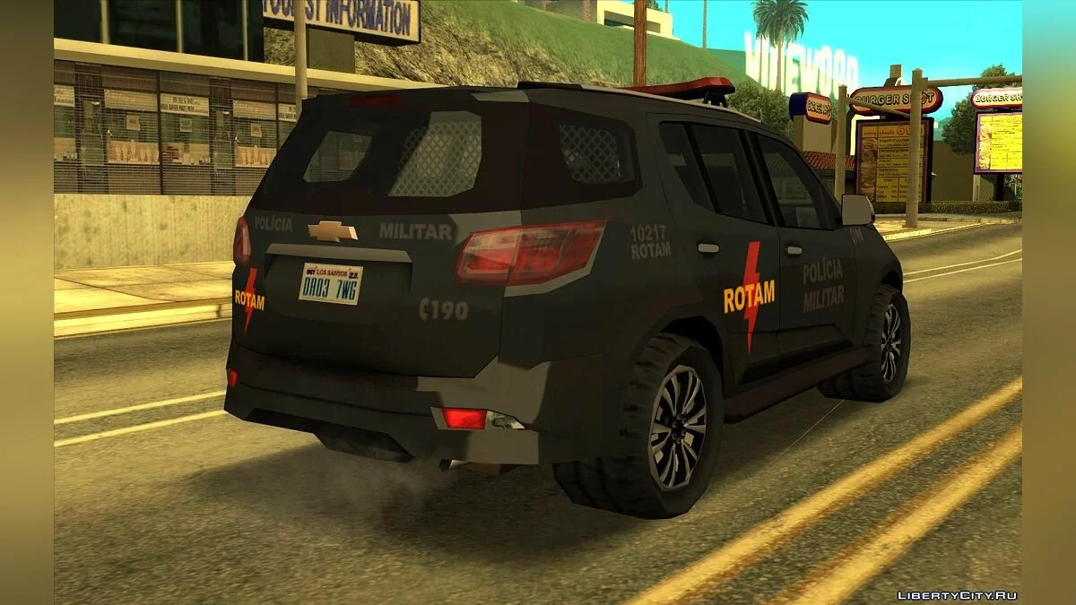 Chevrolet Trailblazer 2019 - Police (SA style) / GTA San Andreas