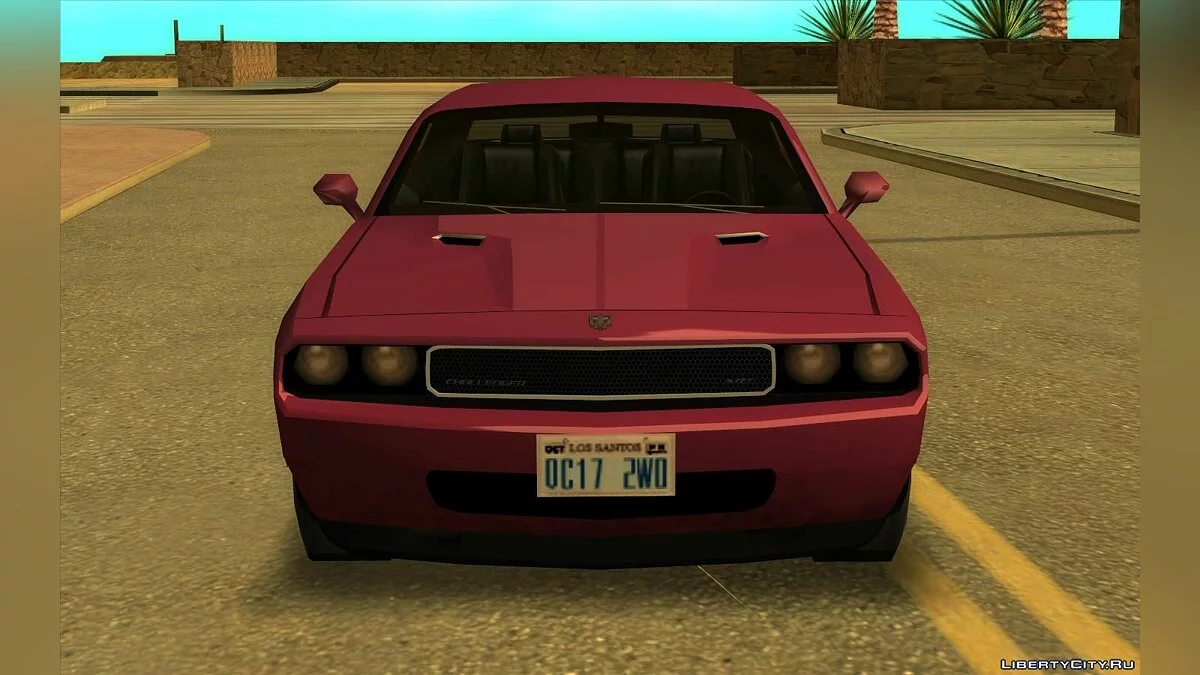 Dodge Challenger STR8 - Покращена (SA стиль) V3 / GTA San Andreas