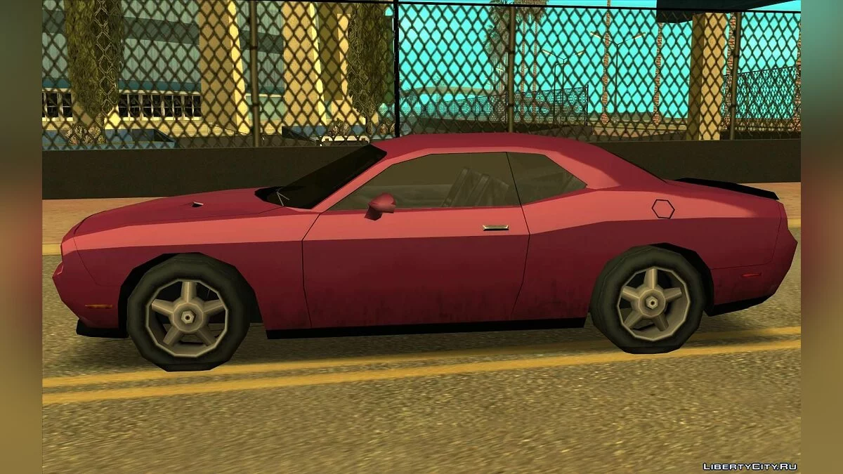 Dodge Challenger STR8 - Покращена (SA стиль) V3 / GTA San Andreas