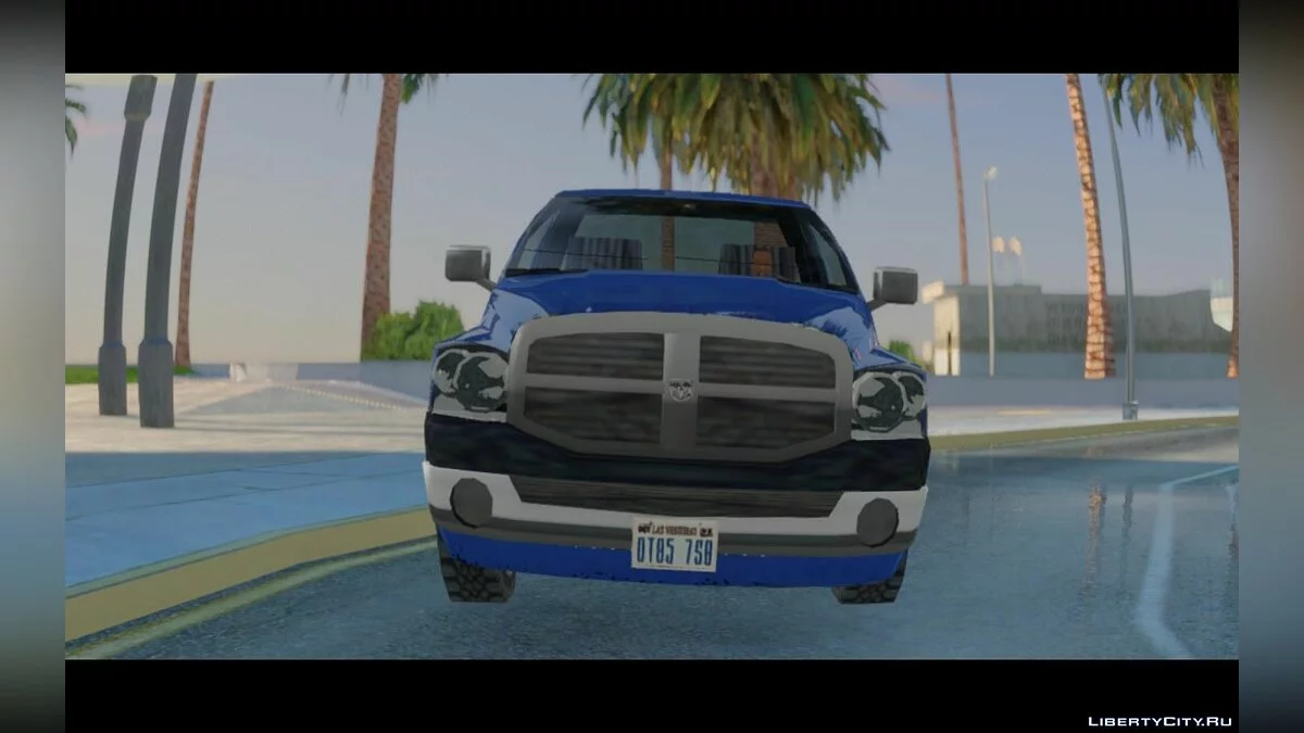 Dodge Ram 2500 (2008) - Поліпшена / GTA San Andreas
