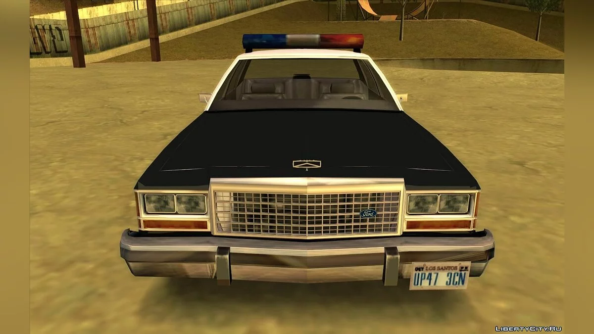 Ford Crown Victoria 1985 - Ditingkatkan (Gaya SA) / GTA San Andreas