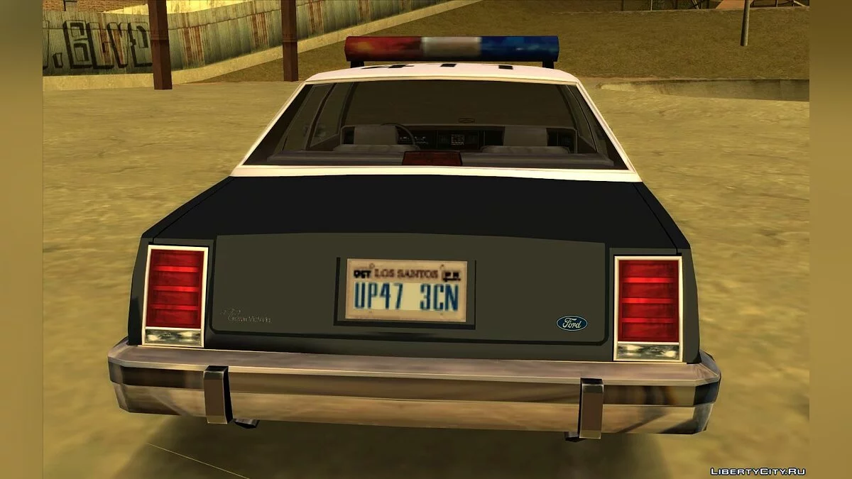 Ford Crown Victoria 1985 - Ditingkatkan (Gaya SA) / GTA San Andreas