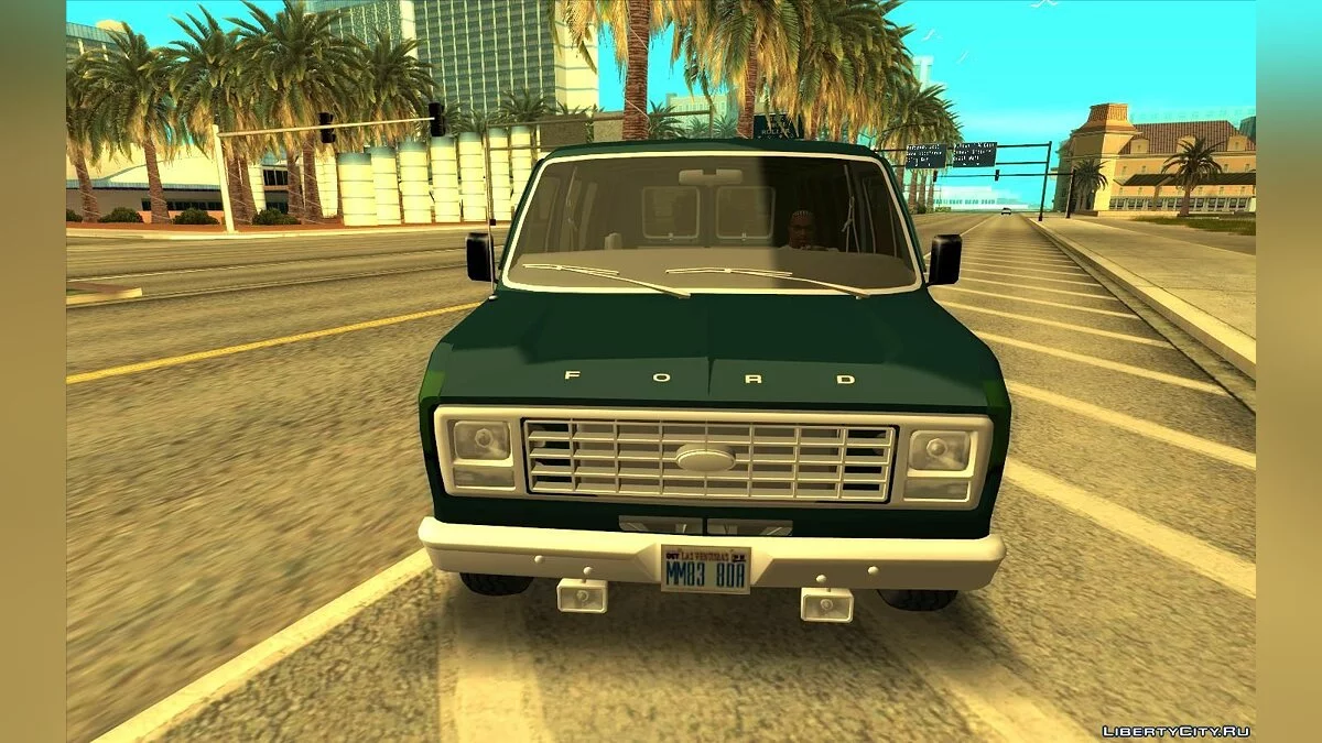 福特E-150 史酷比 V4 (改进版,SA风格) / GTA San Andreas