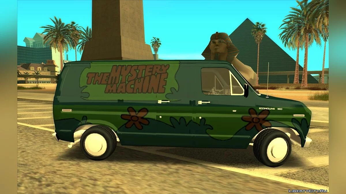 福特E-150 史酷比 V4 (改进版,SA风格) / GTA San Andreas