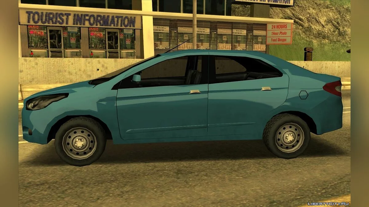 Ford Ka Sedan 2015 - Verbesserte Version (SA Stil) / GTA San Andreas