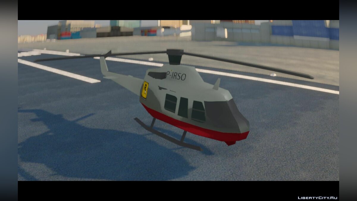 GTA San Andreas Helicóptero Esquilo Modelo H350 BA v1 Mod 