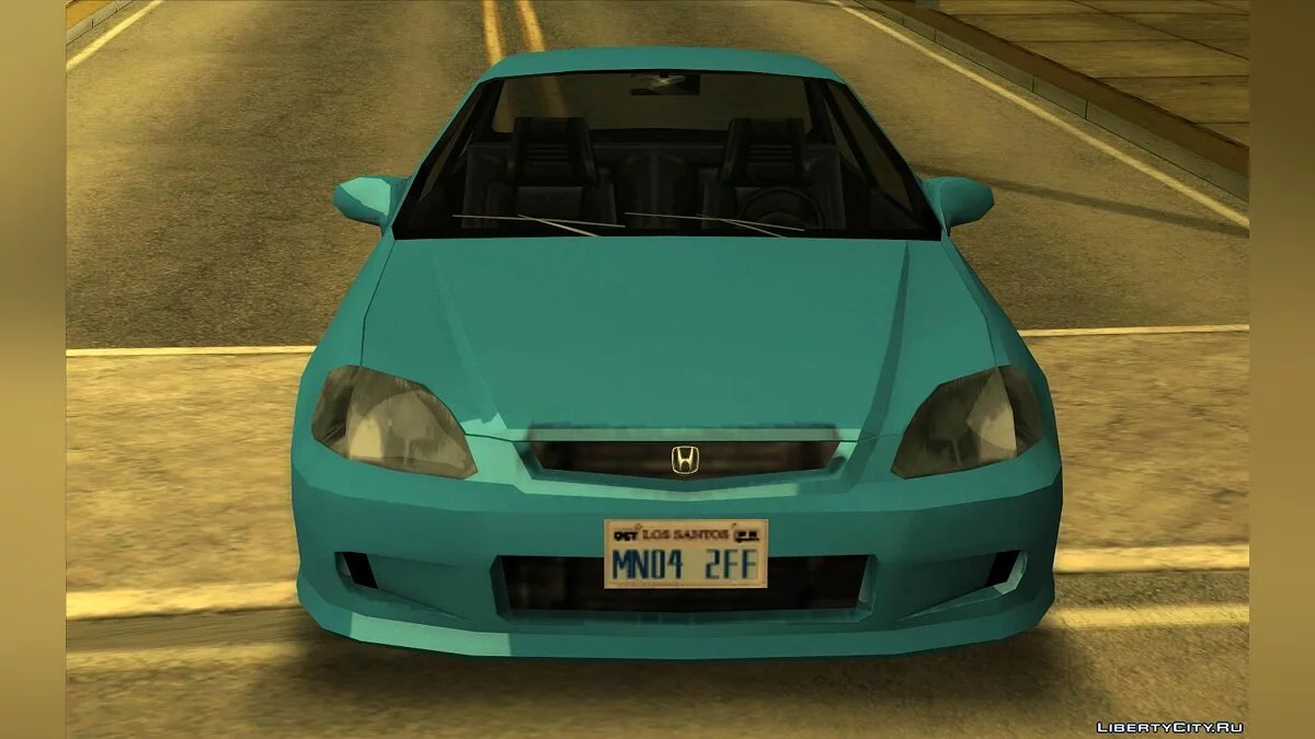 Honda Civic 2000 - Enhanced (SA Style) V3 / GTA San Andreas