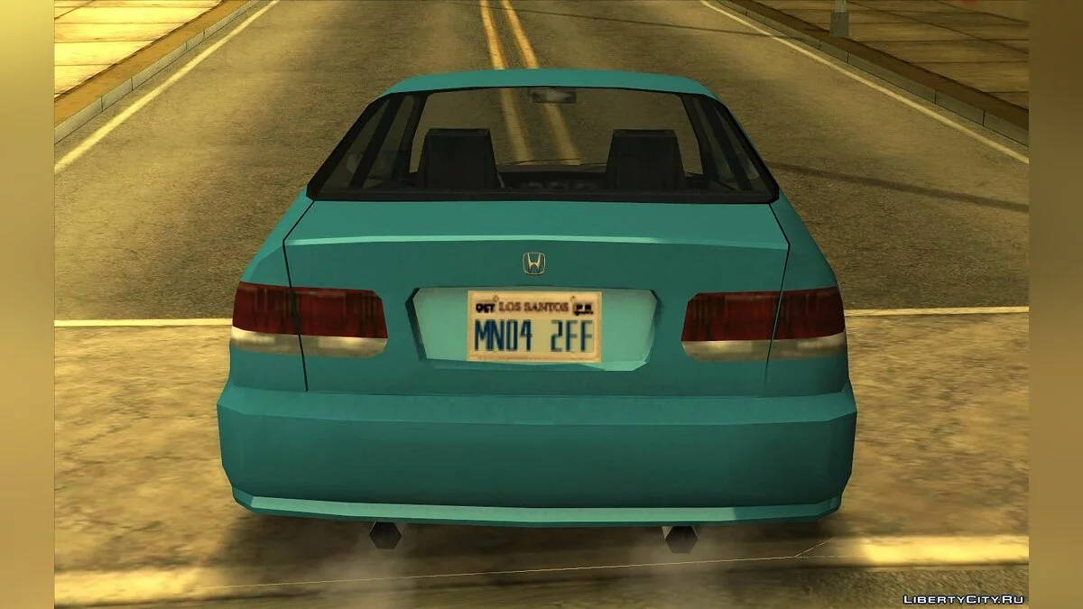 Honda Civic 2000 - Enhanced (SA Style) V3 / GTA San Andreas