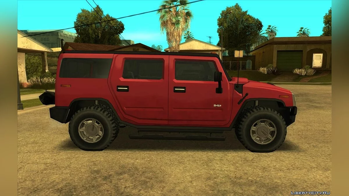Hummer H2 2003 - Melhorado (estilo SA) / GTA San Andreas