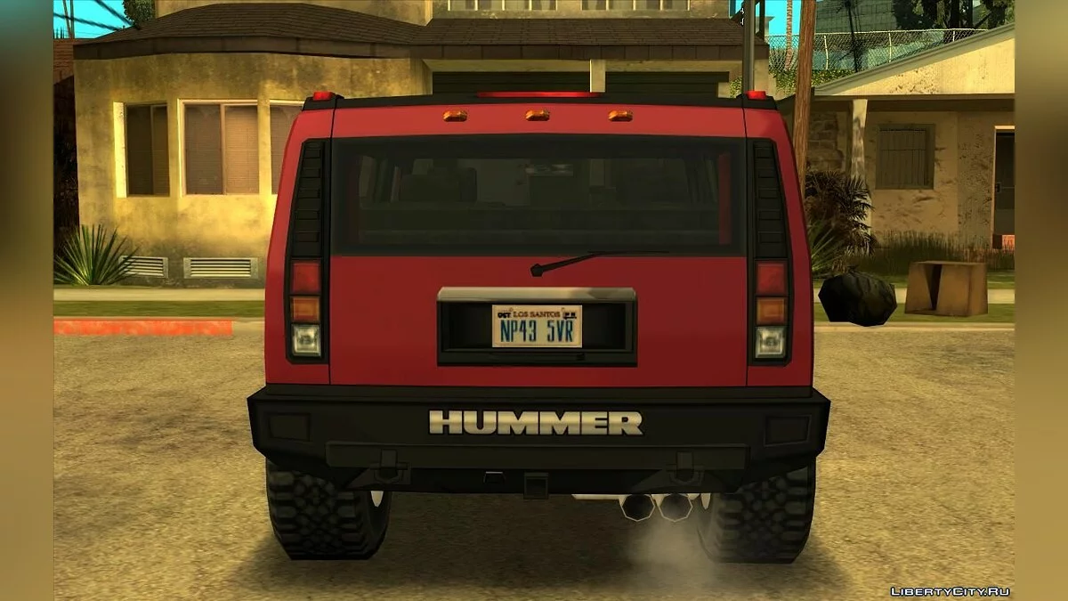 Hummer H2 2003 - Melhorado (estilo SA) / GTA San Andreas