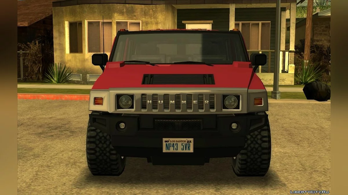 Hummer H2 2003 - Melhorado (estilo SA) / GTA San Andreas
