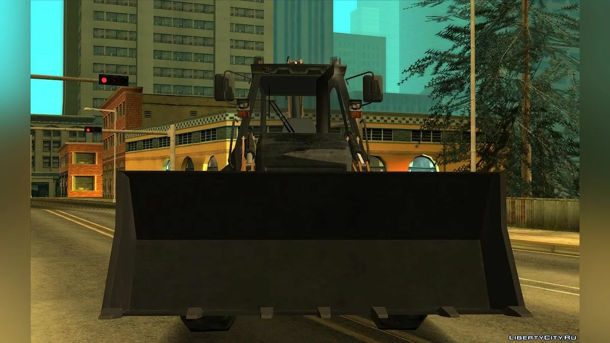 Retroescavadeira CAT / DUDE (Estilo SA) V2 / GTA San Andreas