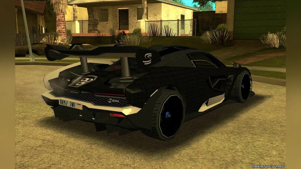 McLaren Senna Tema Karbon oleh MSO / GTA San Andreas