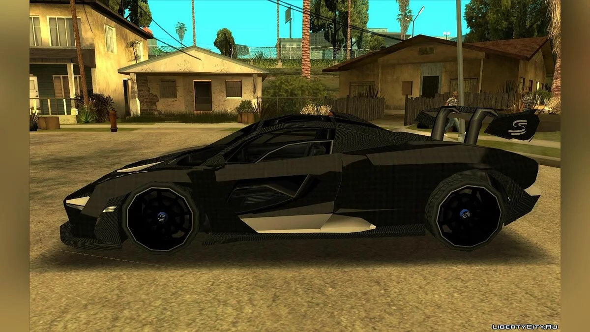 McLaren Senna Tema Karbon oleh MSO / GTA San Andreas