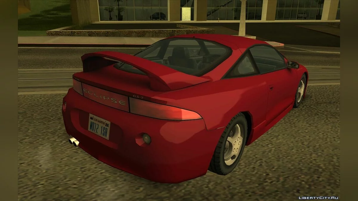 Mitsubishi Eclipse GSX 1999 - Melhorado (Estilo SA) / GTA San Andreas