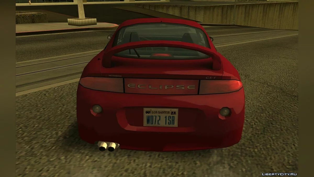 Mitsubishi Eclipse GSX 1999 - Melhorado (Estilo SA) / GTA San Andreas