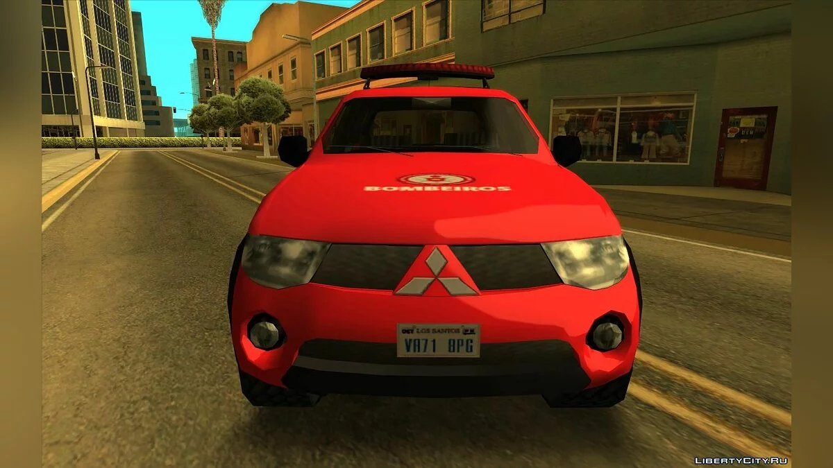 Mitsubishi L200 Triton 2010 - Police (SA Style) / GTA San Andreas