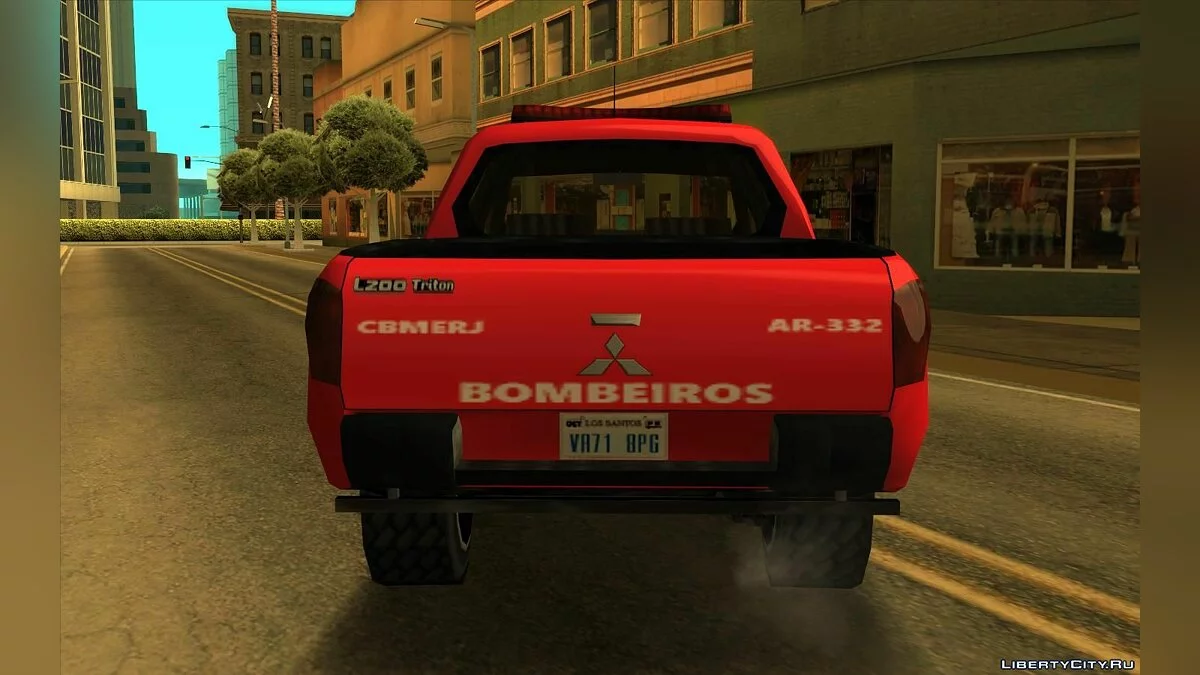 Mitsubishi L200 Triton 2010 - Police (SA Style) / GTA San Andreas