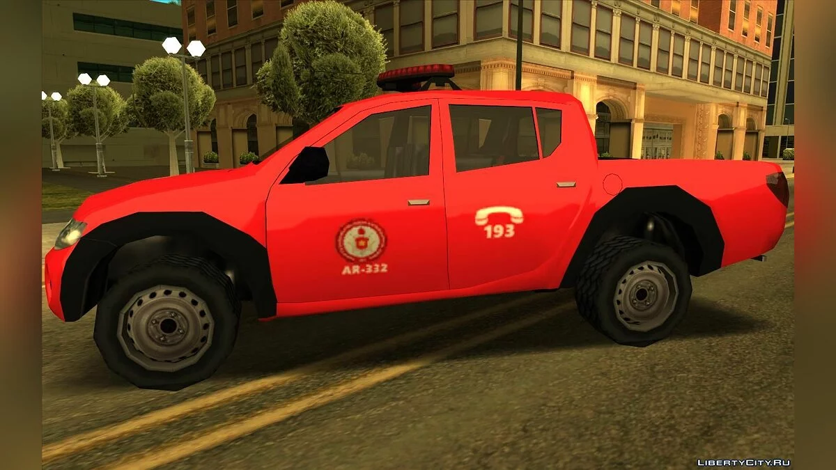 Mitsubishi L200 Triton 2010 - Police (SA Style) / GTA San Andreas
