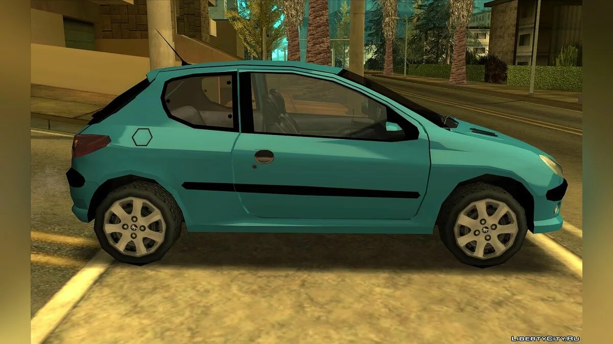 Peugeot 206 (SA Style) V3 / GTA San Andreas
