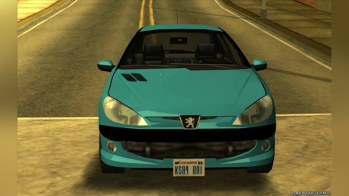 Peugeot 206 (SA Style) V3 / GTA San Andreas
