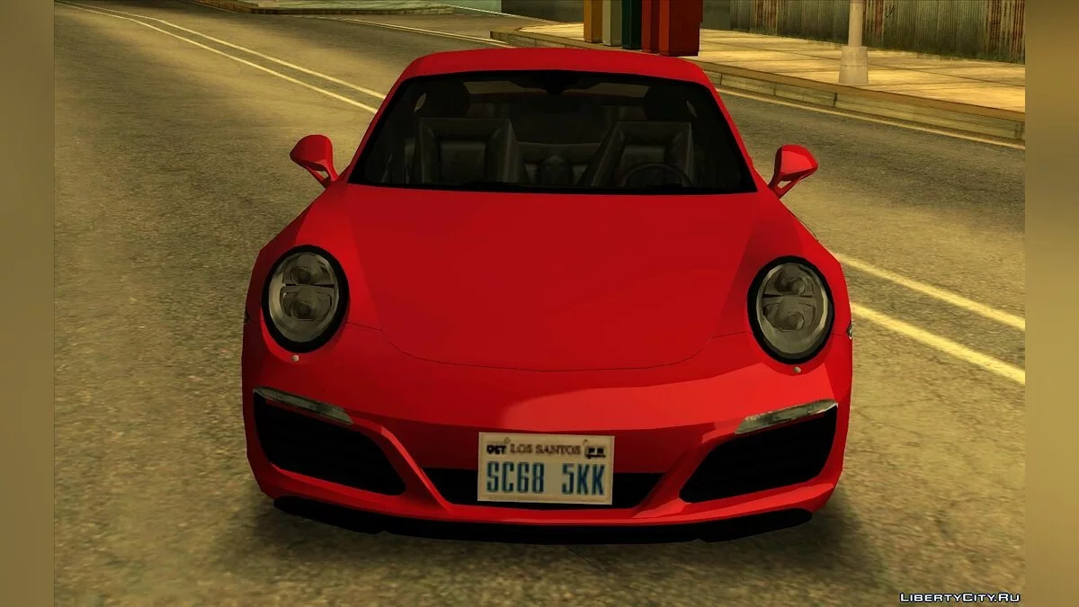 Porsche 911 Carrera 4 2017 - Mejorado (estilo SA) / GTA San Andreas