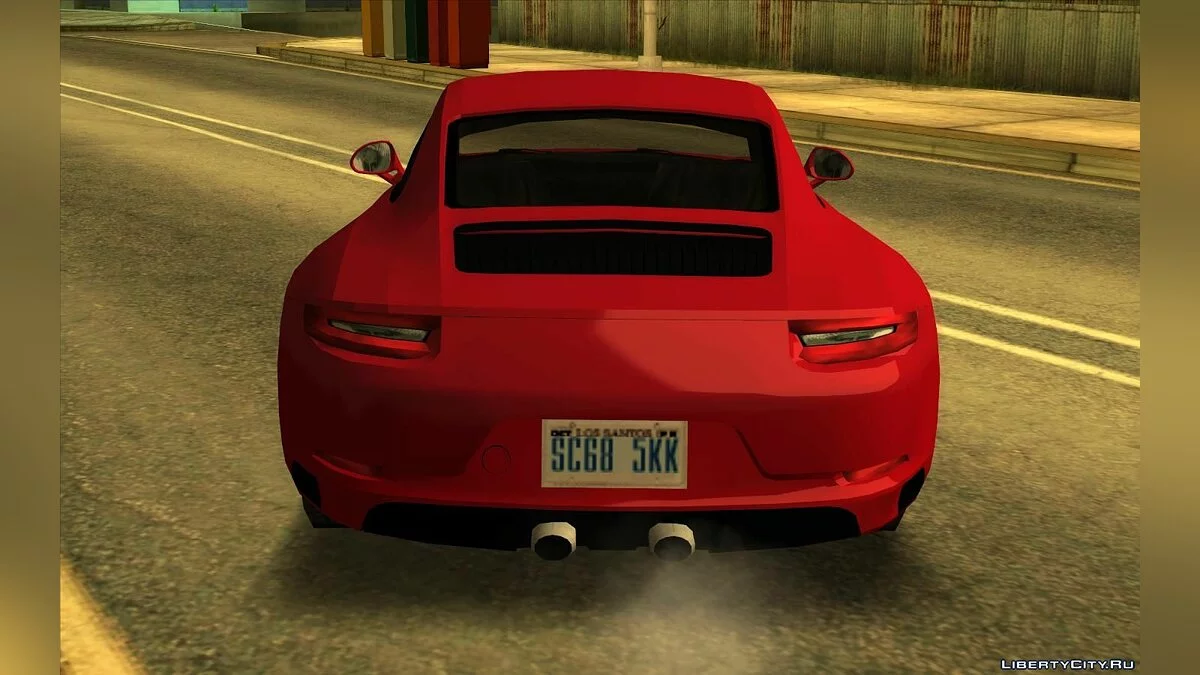 Porsche 911 Carrera 4 2017 - Mejorado (estilo SA) / GTA San Andreas