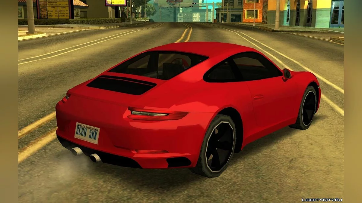Porsche 911 Carrera 4 2017 - Mejorado (estilo SA) / GTA San Andreas