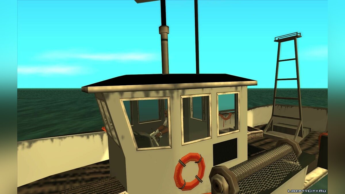 Download Fishing boat (SA style) for GTA San Andreas