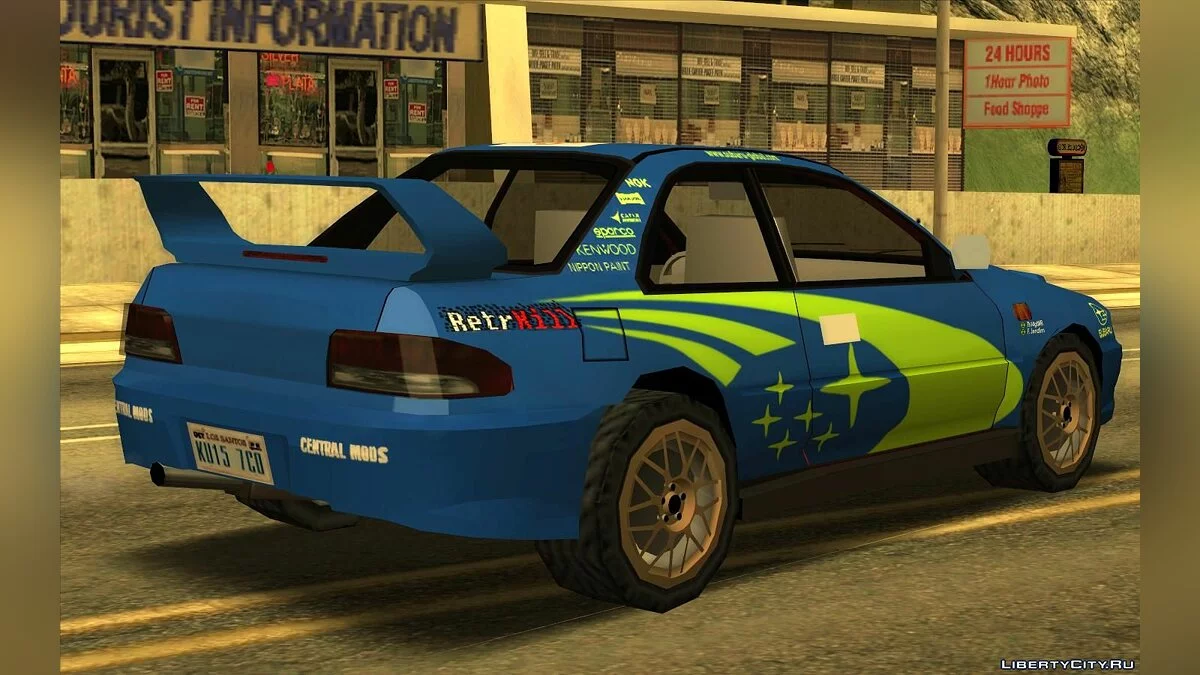 Subaru 22B - Rally (SA Style) / GTA San Andreas