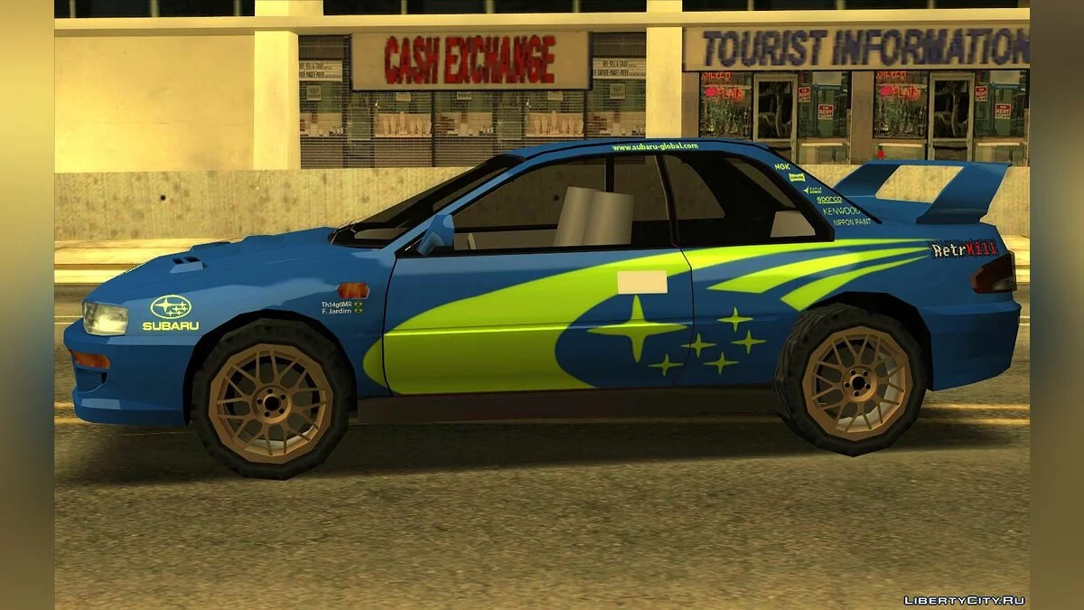 Subaru 22B - Rally (SA Style) / GTA San Andreas