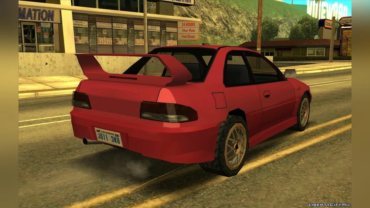 Subaru 22B (стиль SA) / GTA San Andreas