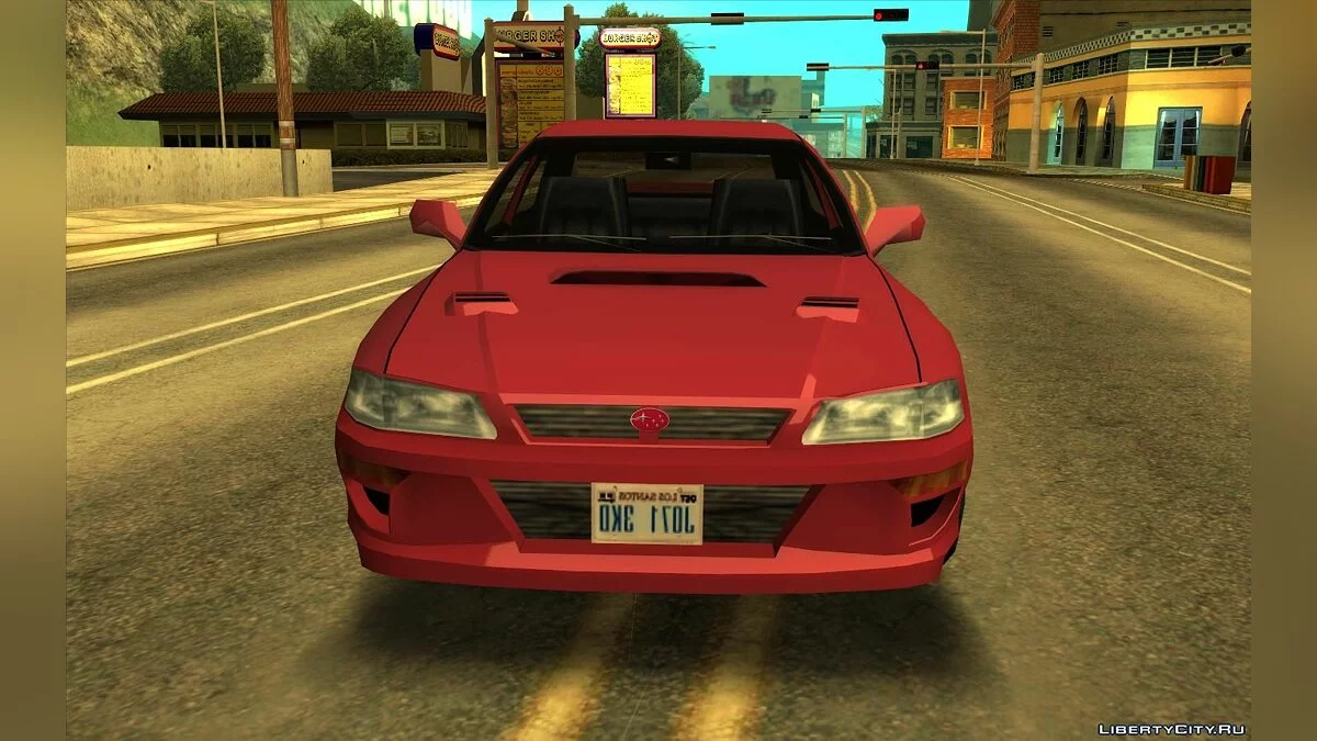 Subaru 22B (стиль SA) / GTA San Andreas