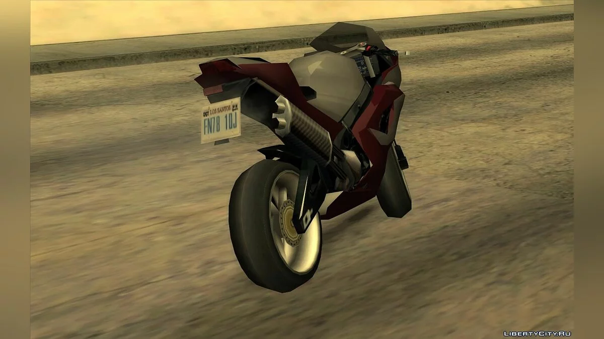 Suzuki GSX R1000 - Улучшенная (SA стиль) V2 / GTA San Andreas
