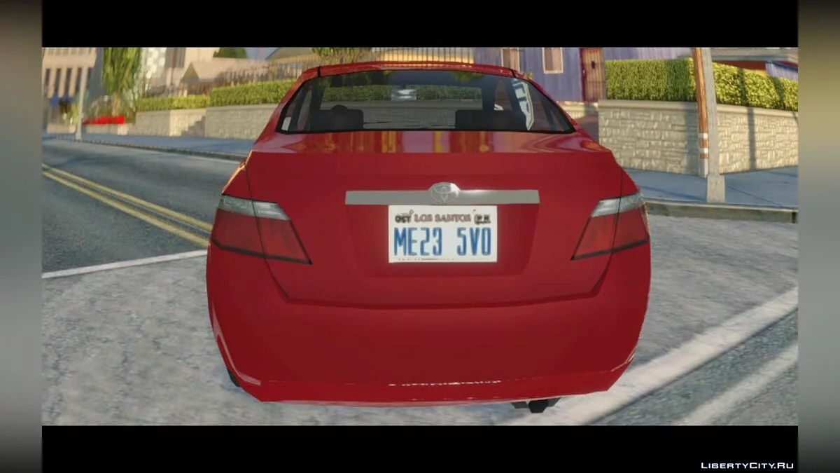 Toyota Camry 2010 - Improved / GTA San Andreas