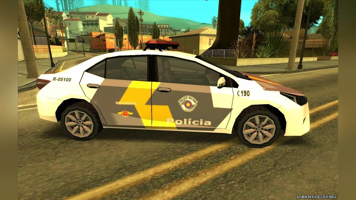 Toyota Corolla 2017 - Police (style SA) / GTA San Andreas