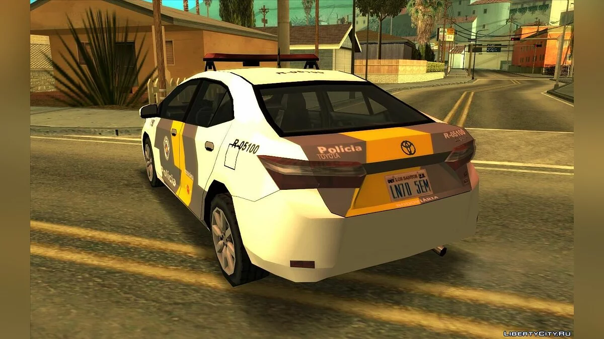 Toyota Corolla 2017 - Police (style SA) / GTA San Andreas