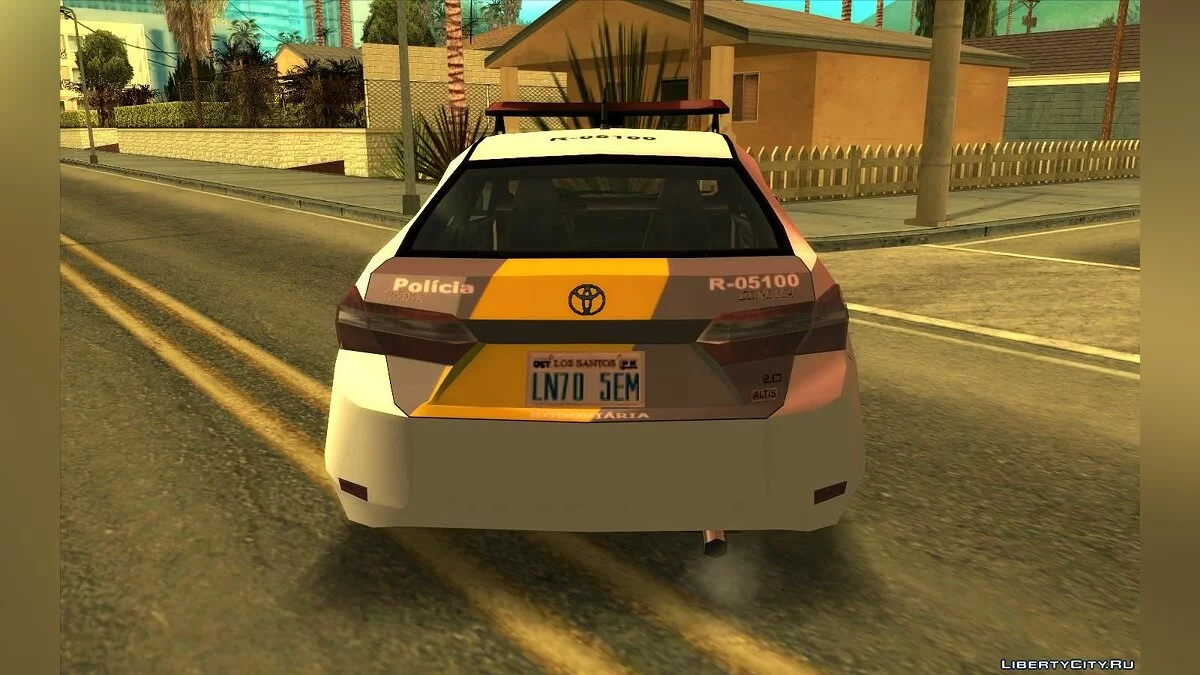 Toyota Corolla 2017 - Police (style SA) / GTA San Andreas
