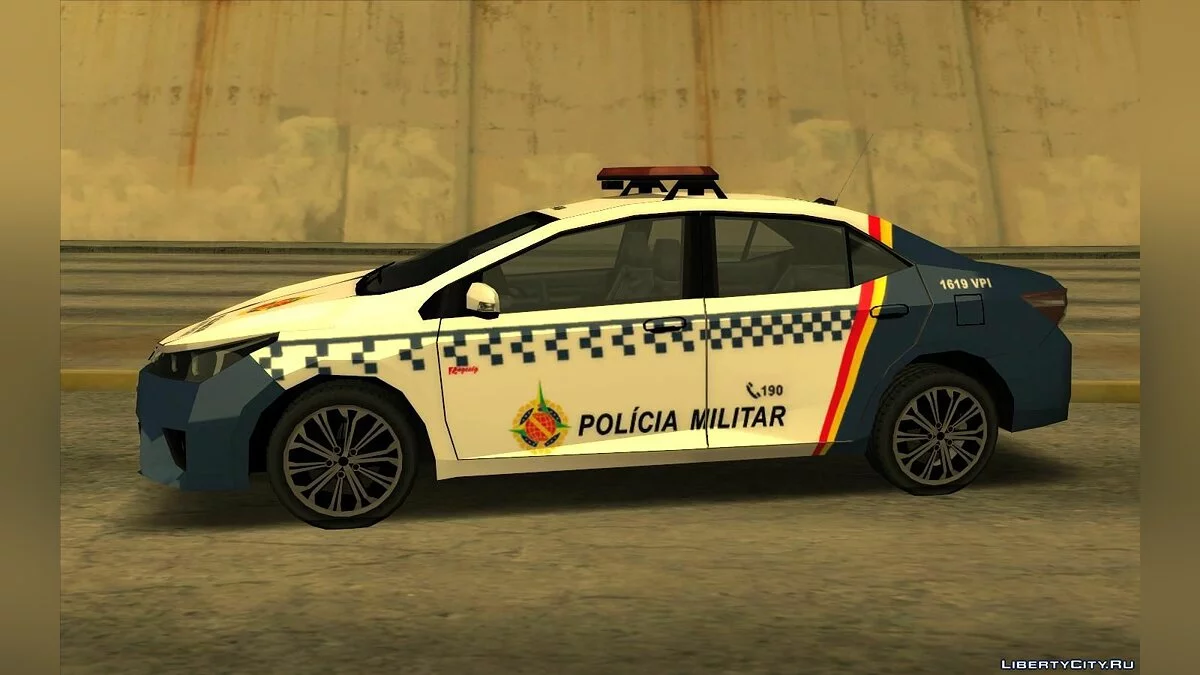 Toyota Corolla 2017 - Police (style SA) / GTA San Andreas