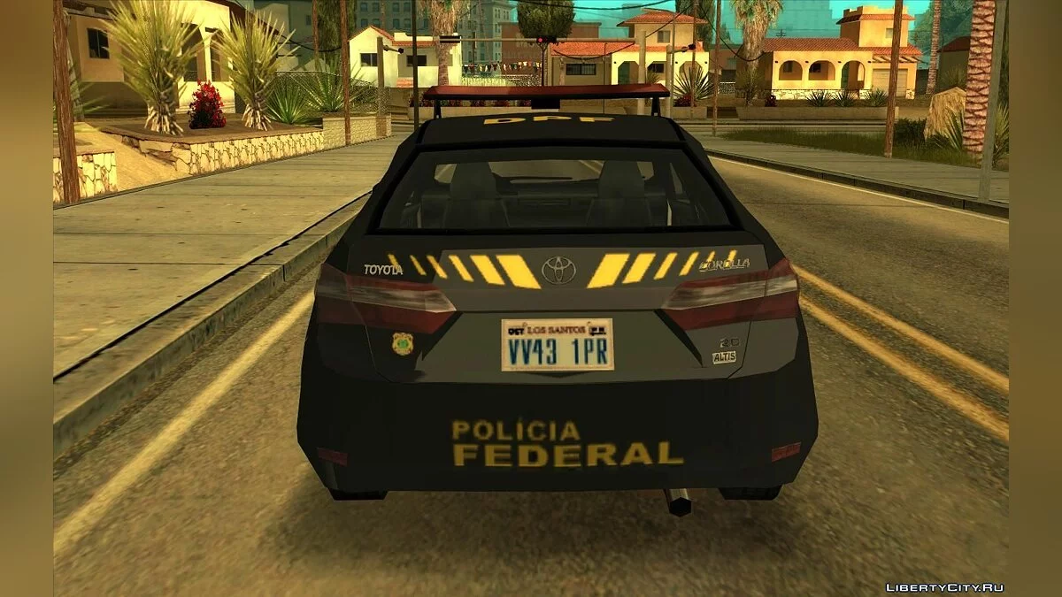 Toyota Corolla 2017 - Police (style SA) / GTA San Andreas