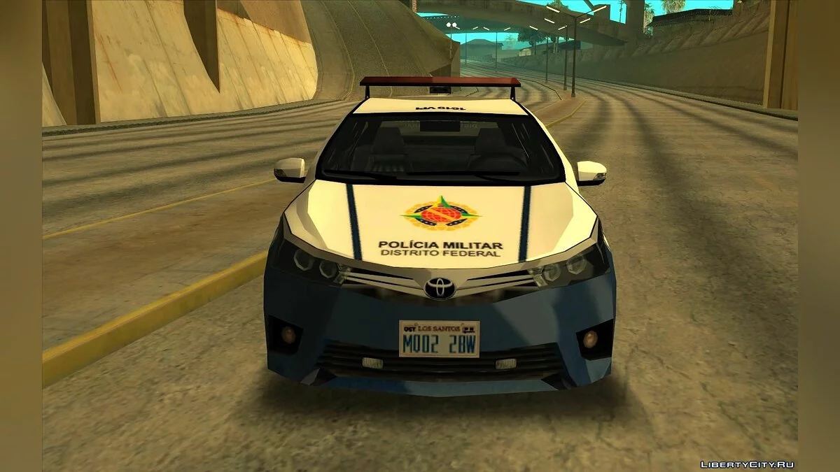 Toyota Corolla 2017 - Police (style SA) / GTA San Andreas