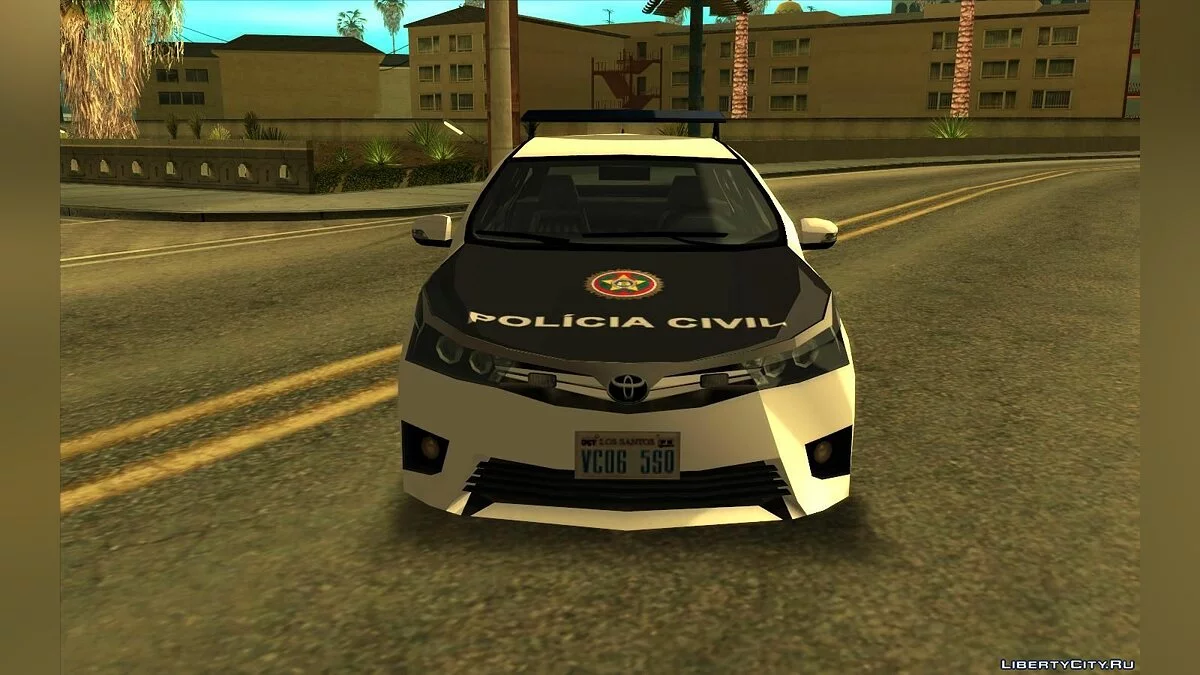 Toyota Corolla 2017 - Police (style SA) / GTA San Andreas