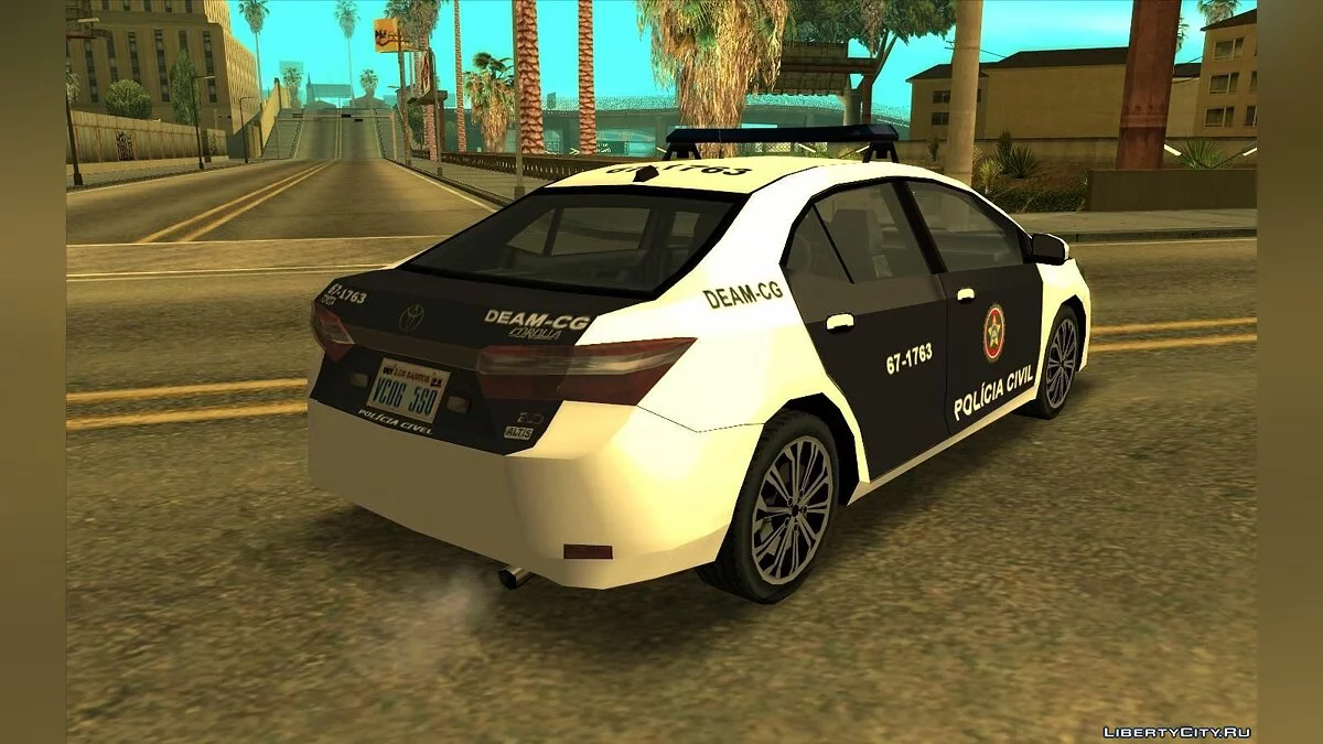 Toyota Corolla 2017 - Police (style SA) / GTA San Andreas