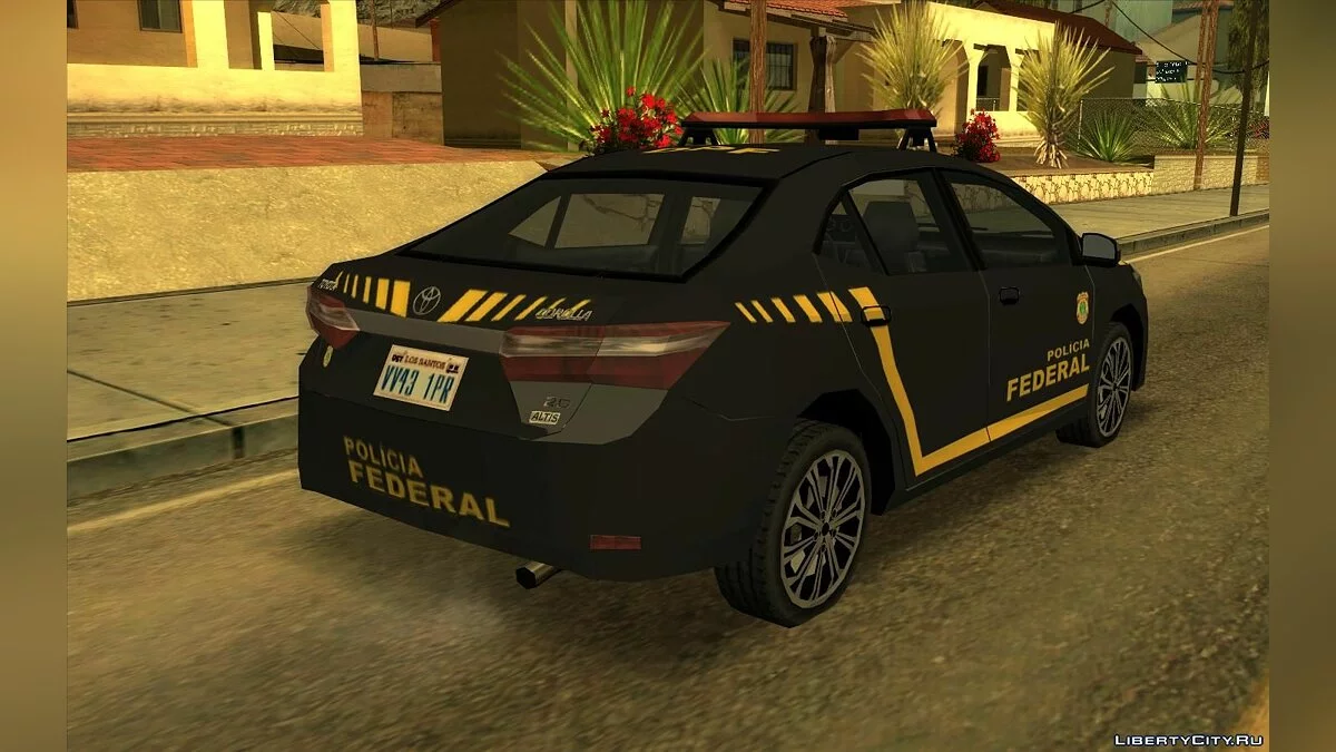 Toyota Corolla 2017 - Police (style SA) / GTA San Andreas