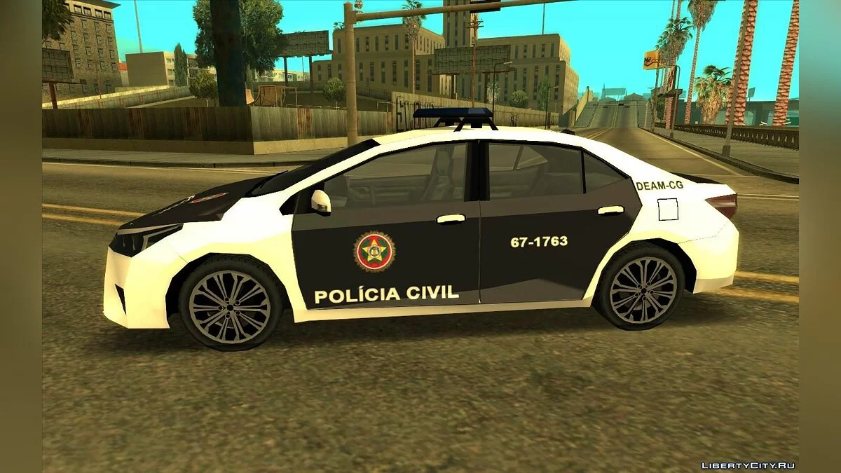 Toyota Corolla 2017 - Police (style SA) / GTA San Andreas