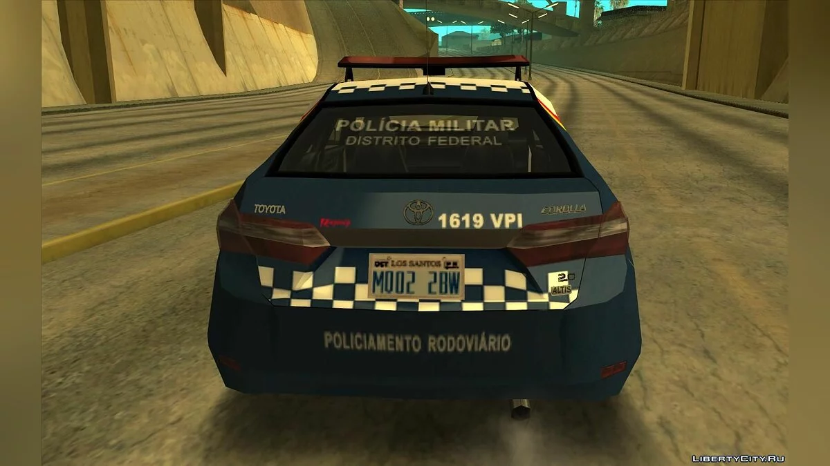 Toyota Corolla 2017 - Police (style SA) / GTA San Andreas